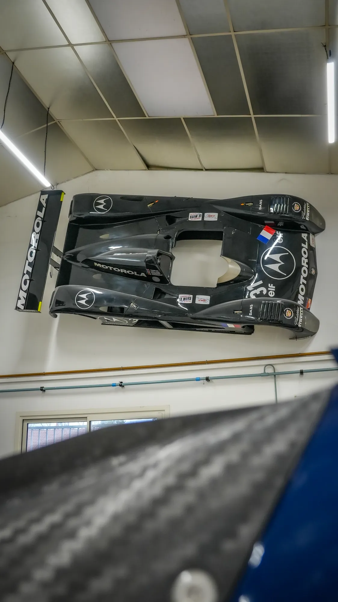 Prototype de course exposé lors d'une soirée privée